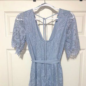 Francesca's Lace Romper